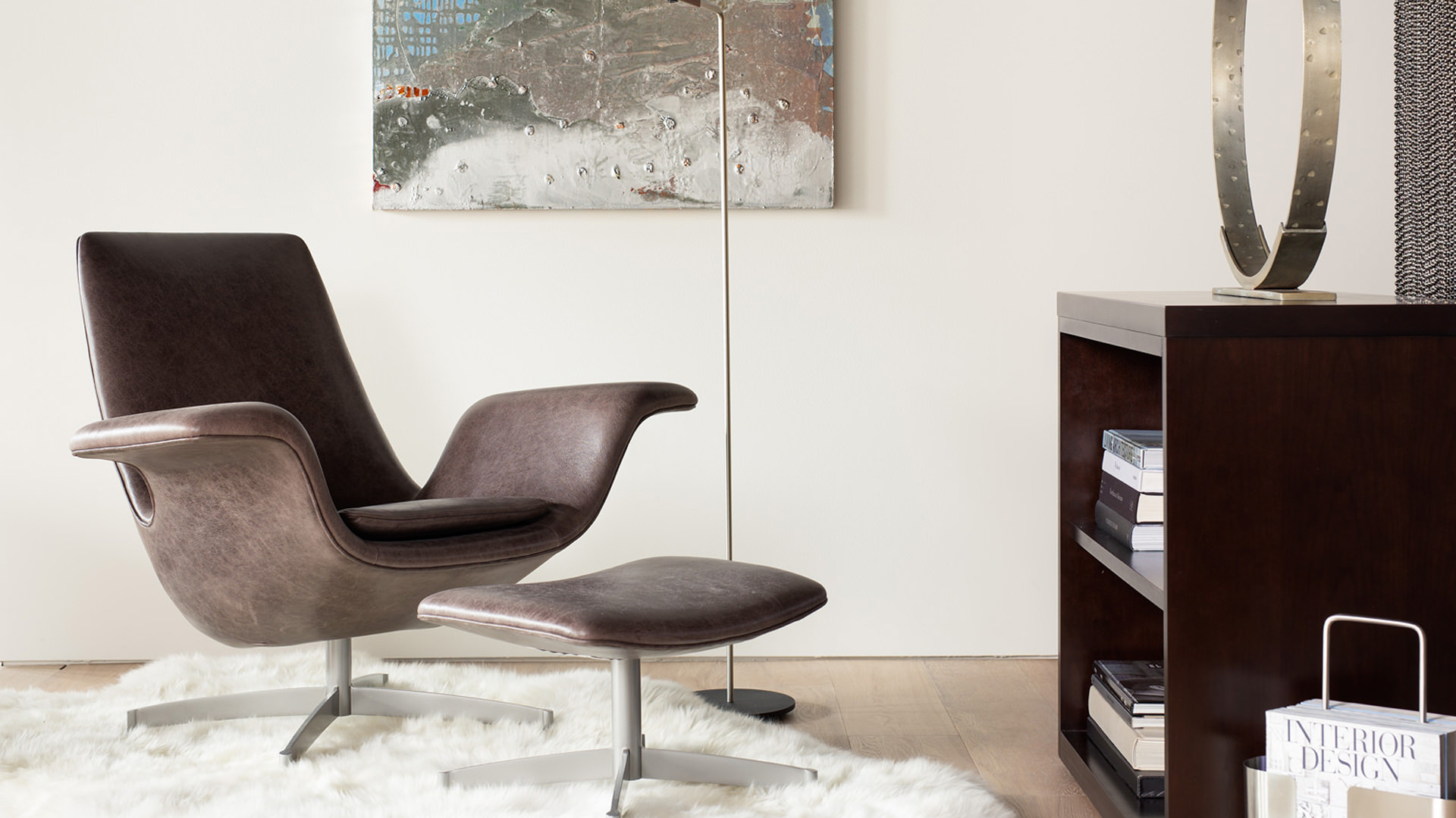 Aviator in Bober Jacket, a PFAS-Free Leather