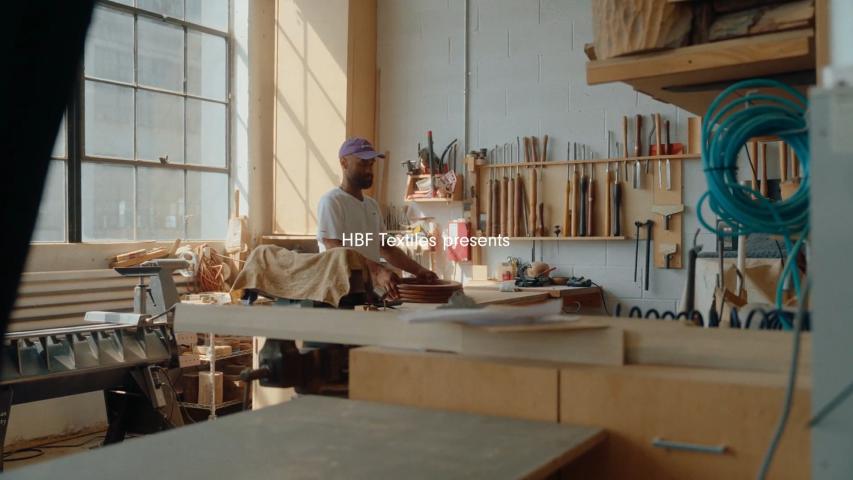 HBF Textiles presents Layered Collection by Mark Grattan